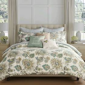 L48601dks Levtex Home Palladium Grey Duvet Cover Set - King And 2 Shams