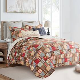 L59101ts Levtex Home Ansara Twin Quilt Set -