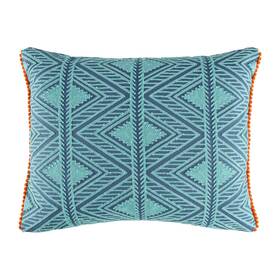 L59850p-b Levtex Home Roshita Crewel Diamond Pillow -