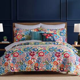 L59861ts Levtex Home Day Garden White Twin/twin Xl Quilt Set -
