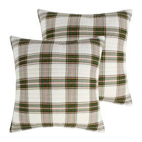 L60510she2 Levtex Home Tatum Pines Euro Sham Set Of 2 -