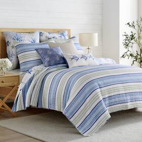 Levtex Home L64330fqs Harbor Bay Full/queen Quilt Set -