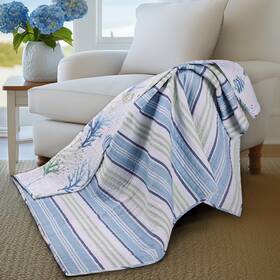 L64330qt Levtex Home Harbor Bay Quilted Throw -
