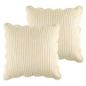 L64560she2 Levtex Home Daffodil Euro Sham Set Of 2 -