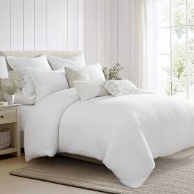 L66030dks Levtex Home Cotton Tencel Matelasse King Duvet Set -