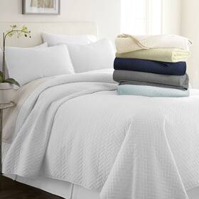 Linen Market 842933134304 Quilt Coverlet Set All Season Microfiber Contemporary Ultra Soft