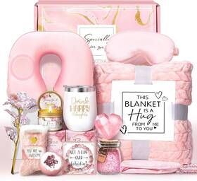 M12-fjmt-dtz Lucotiya Birthday Gifts For Women Self Care Get Well Soon Pink
