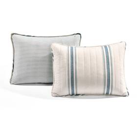 Lush Decor 194938005463 Comforter Farmhouse Stripe Full/queen Blue 3