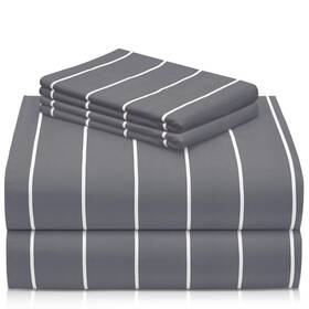 Luxclub 810033414893 4 Pc Queen Size Sheet Set Bed Sheets Breathable Luxury Deep Pockets