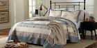 M5242 Cannon Embroidered Paisley Design Harmony Ivory Quilt 041808788820