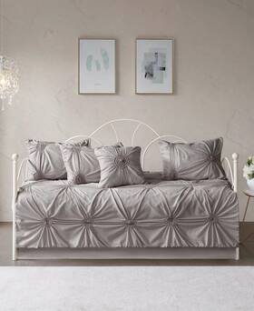 Madison Park 086569008329 Leila 6-pc. Quilt Set Daybed New