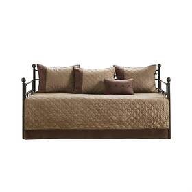 Madison Park 086569264381 Daybed Cover Set - Trendy Design All Season Luxury Bedding With Bedskirt Matc