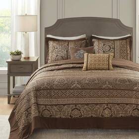 B0793sq7qd Madison Park Bellagio Reversible Quilted Bedspread Set Solid Reverse Summer