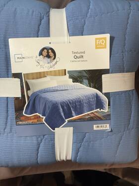 Ms3528029327592 Mainstays Becky G And Alejandra Could Soft Textured Quilt F/q Blue Green Or Beige