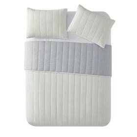 Mss366170522005 Mainstays White Corduroy Reversible Quilt