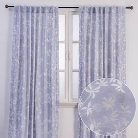 Ct169bb02 Maison D Hermine Dft Curtains For Living Room 100% Cotton 96 Inch Length Two Pan
