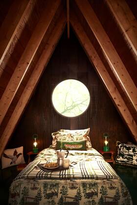 A003124cmpes Makers Collective Camp Wandawega Into The Woods 100% Cotton Percale Sheet Set