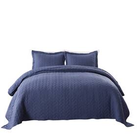 Marcielo 850032099288 3 Piece Lightweight Bedspread Quilt Set Microfiber Bedspreads Bed Cover
