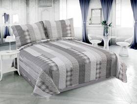 Marina Decoration 628594002967 Rich Printed Embossed Pinsonic Coverlet Bedspread Ultra Soft 3 Piece Summer Quil