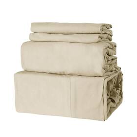 Marquess 791386162283 King Flannel Sheet Set-soft And Comfortable Bedding Easy Care A