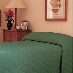 Martex 028828027962 Mainspread Bedspread Queen Forest Green