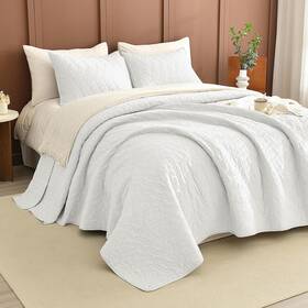 B0f62mydvn Masaca Oversized Queen Bedspreadlightweight Quilt Bedding Set 3pcs 1 Farmhouse