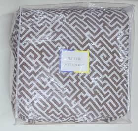 Msc058 Matouk Schumacher Gabriel King Quilt Mocha 500 Thread Count