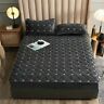 Mattresscover001 Pad Mattress Cover Bed Protection Soft Smooth Thicken Plush Knitted