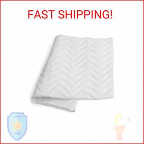 Mediflow 620246016902 Quilted Pillow Protector Zippered Protection From Dust And Allergens Adds A La