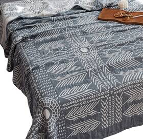 Meju 431246953614 Indian Boho Muslin Lightweight Summer Blanket For Bed Sofa Couch 100% C
