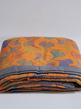 9009992 Mi Lan Yi Pin Sleep Healthy Comfortable Winterweight Quilt Orange 90 Inch X98