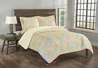 Micqsfq638csbby Elite Home Reversible Quilt Set Sand 655385121279