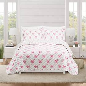 93768930 Modern Heirloom Full/queen Sweet Bows Quilt