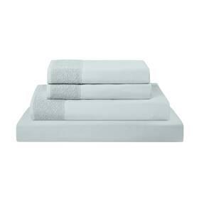 1mflaceg-sea-qn Modern Threads Deep Pocket Wrinkle Free Breathable Hotel Luxury Bedding