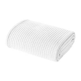 5thrblke-wht-qn Modern Threads 100% Cotton Waffle Thermal Blanket White Full/queen
