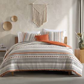 Modern Threads 645470303789 - Layne Collection 4-piece Comforter Set Reversible Elegant