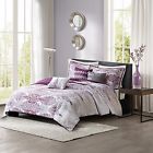 Mp13-1445 Madison Park Piece Quilted Coverlet Set In Purple 675716594046
