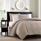 Mp13-156 Madison Park Quebec Dusty Pale Khaki Quilted King 675716320836