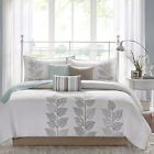 Mp13-773 Madison Park Caelie Piece Quilted Coverlet Set Queen Blue