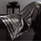 N-a Dkny Donna Karan Home Silk Quilted Throw Blanket 800298578959