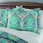 N-a Mainstays Multicolor Paisley Quilted Collection Sham Pillowcase King 675716937720