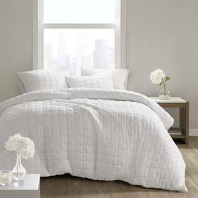 Ns12-3656 N Natori Cocoon Duvet Classic Box Quilting Design Insert Not Included All S