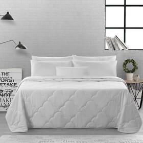 7007007 Natural Home Summer Cotton Quilt White - Double