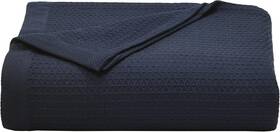 216081 Nautica - Queen Blanket Cotton Medium-weight Bedding Home Baird Navy