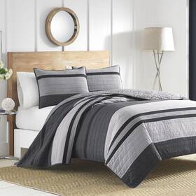 B01jm9b8y6 Nautica - Twin Quilt Cotton Reversible Bedding Home Decor For All Seasons