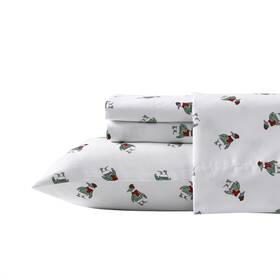 Ushsa01265200 Nautica - King Sheet Set Brushed Flannel Bedding Soft And Cozy Room Essen