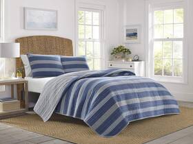 Ushsa91133028 Nautica - King Quilt Set Cotton Reversible Bedding With Matching Shams Home