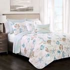 Nhtria744 Home Collection Blue Tan White Nautical Coastal Beach Lover Sea