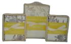 Nms16 H7rft Dransfield Ross Fiori Ivory Embroidered Floral Queen Duvet 754605103887