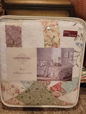Nostalgia Home 028828369123 - Eve Full/queen Quilt